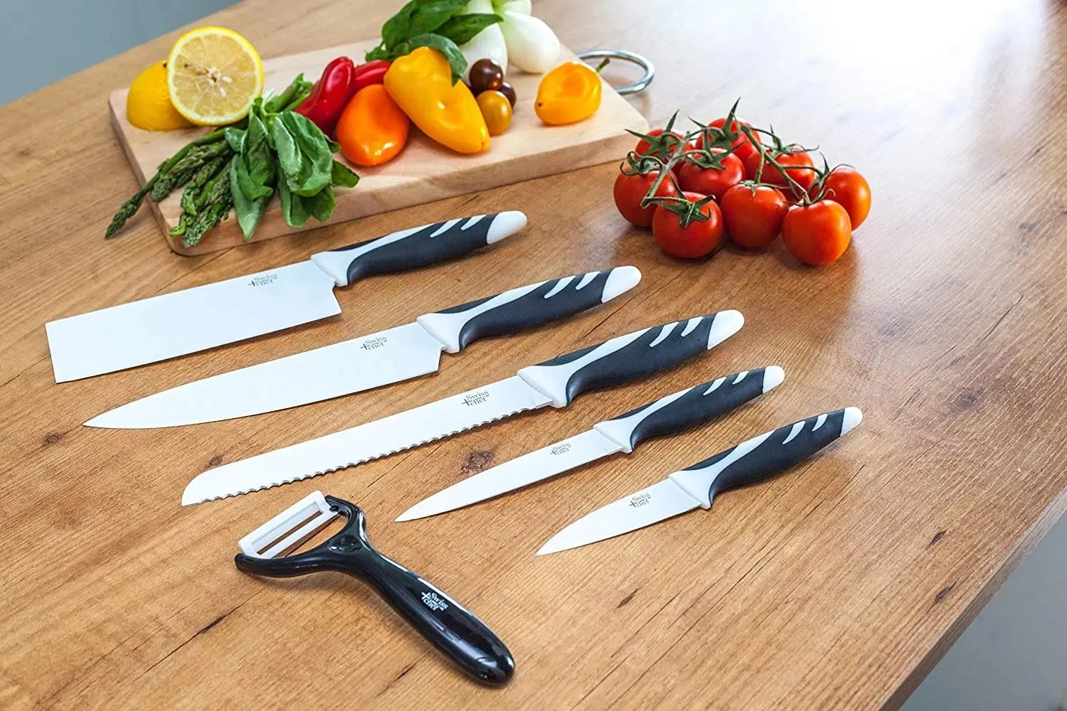 Набор ножей Cecotec Swiss Chef (White/Black)