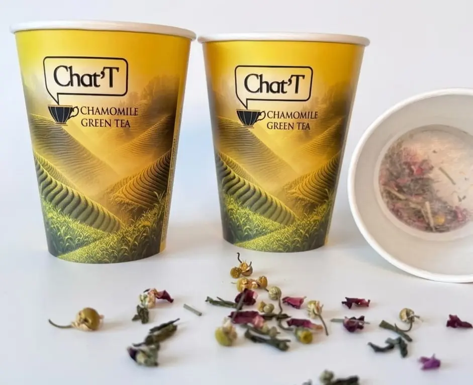 Ceai la pahar Cha'T Chamomile Green Tea 16buc - 2