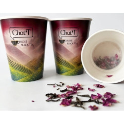 Ceai la pahar Cha'T Rose Black Tea 16buc Thumb