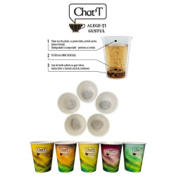 Ceai la pahar Chat'T 16buc Thumb