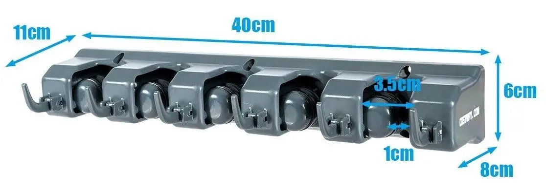 Держатель для швабры Costway CL11732 (Grey)