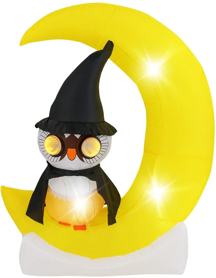 Надувная декорация Costway CM24939DE (Yellow/White)