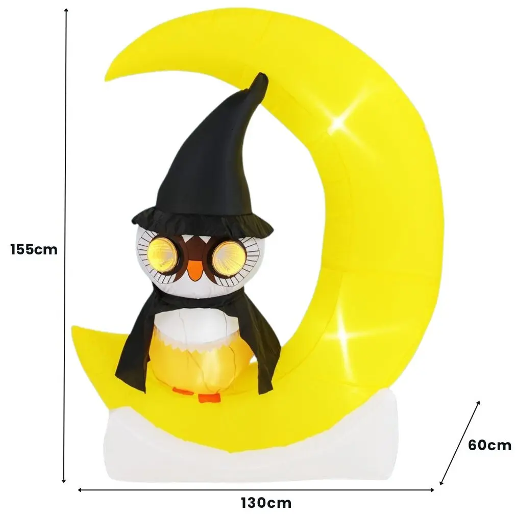 Надувная декорация Costway CM24939DE (Yellow/White)