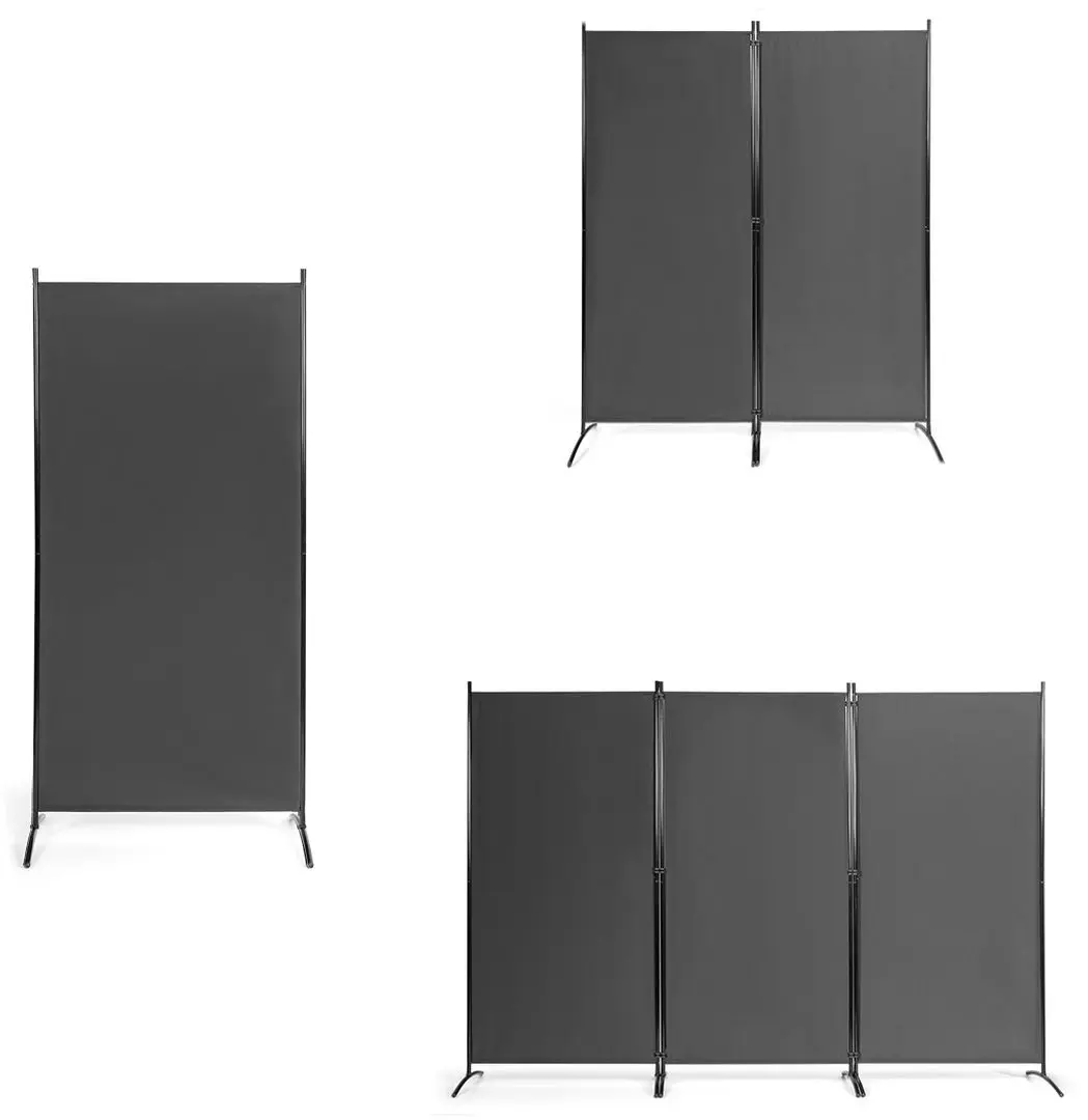 Paravan de camera Costway HW65774GR (Grey)