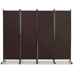 Paravan de camera Costway JV10724CF (Brown)