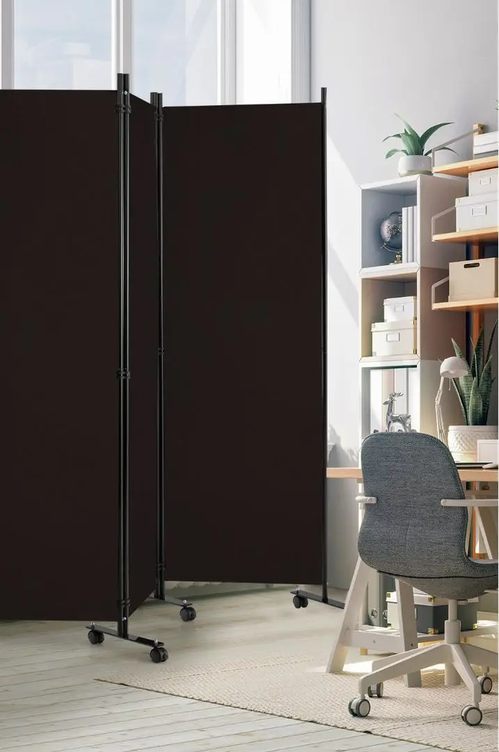 Ширма для комнаты Costway JV10725CF (Brown) - 4