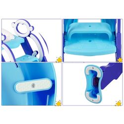 Сиденье для унитаза с лестницей Costway BB5486PU (Blue/Purple) Thumb