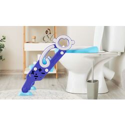 Сиденье для унитаза с лестницей Costway BB5486PU (Blue/Purple) Thumb