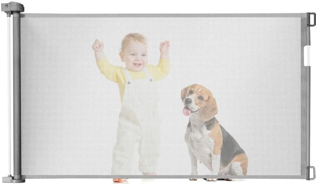 Защитный барьер для детей Costway HW66091GR (Gray)