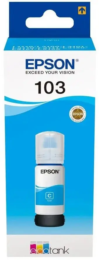 Cerneala pentru imprimante Epson 103 EcoTank (Cyan) - 3
