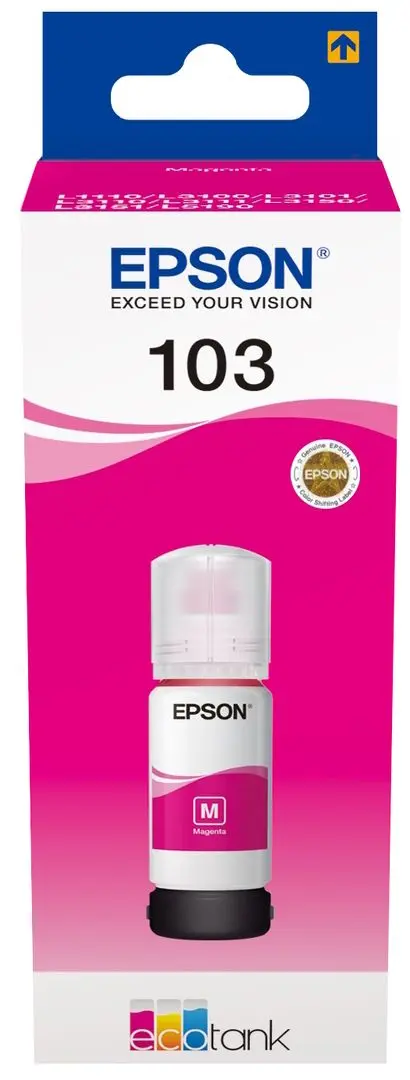 Cerneala pentru imprimante Epson 103 EcoTank (Magenta) - 2