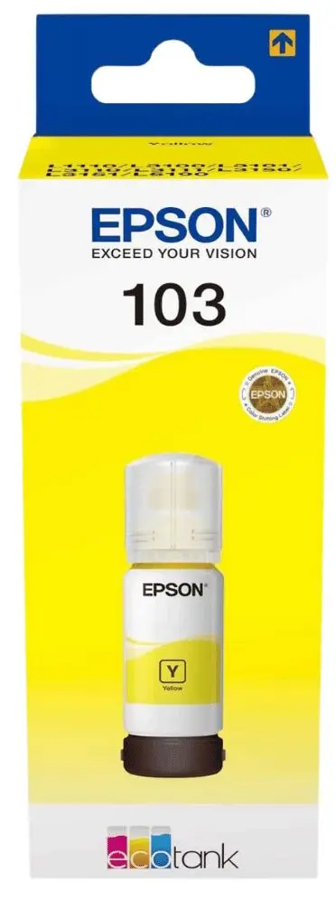 Cerneala pentru imprimante Epson 103 EcoTank (Yellow) - 3