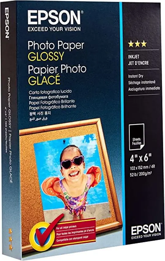 Hirtie foto Epson Glossy Photo Paper 100х150 500 - 2