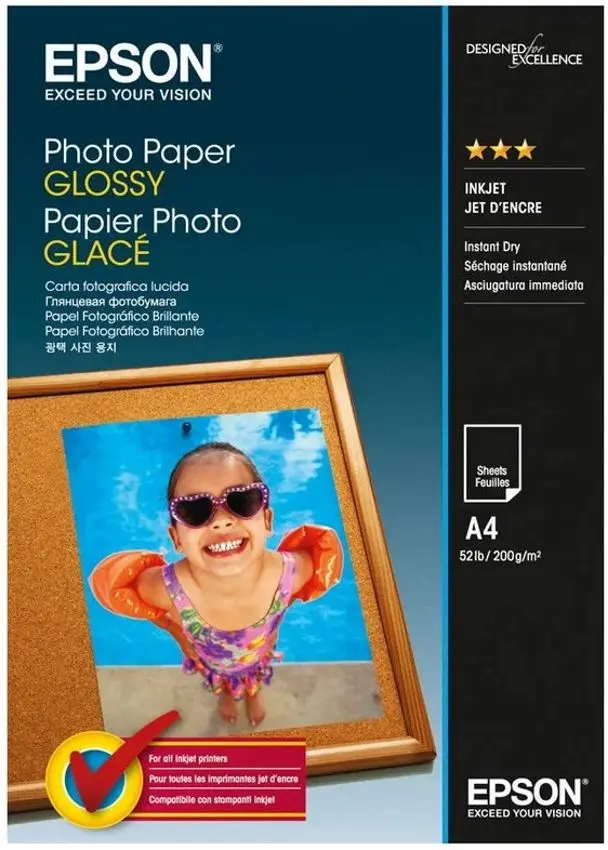 Hirtie foto Epson Glossy Photo Paper 100х150 500