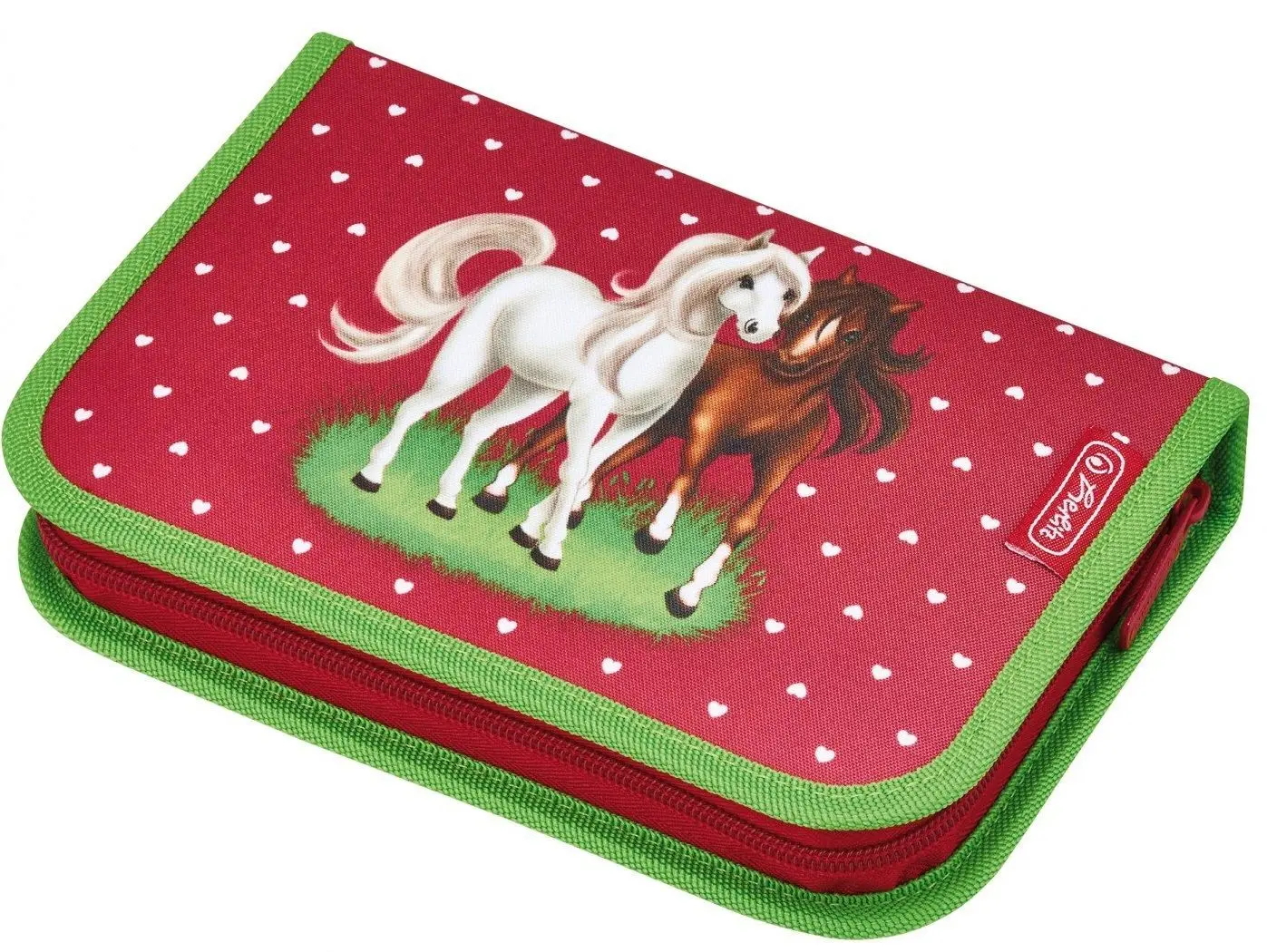 Пенал Herlitz 50018208 (Red/Green)