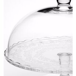 Platou pentru desert cu capac Ikea Arv Brollop 29cm (Transparent) Thumb
