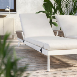 Чехол для матраса шезлонга Ikea Froson 190x60cm (Бежевый) Thumb