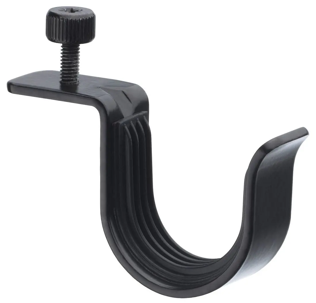 Bagheta perdea Ikea Racka/Hugad (Negru)