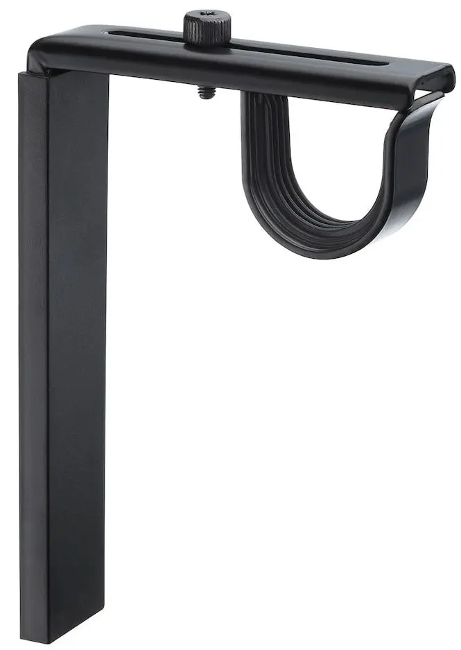 Bagheta perdea Ikea Racka/Hugad (Negru)