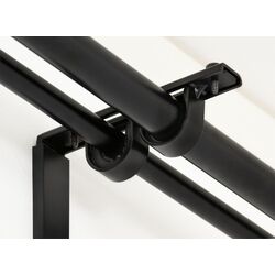 Bagheta perdea Ikea Racka/Hugad (Negru) Thumb