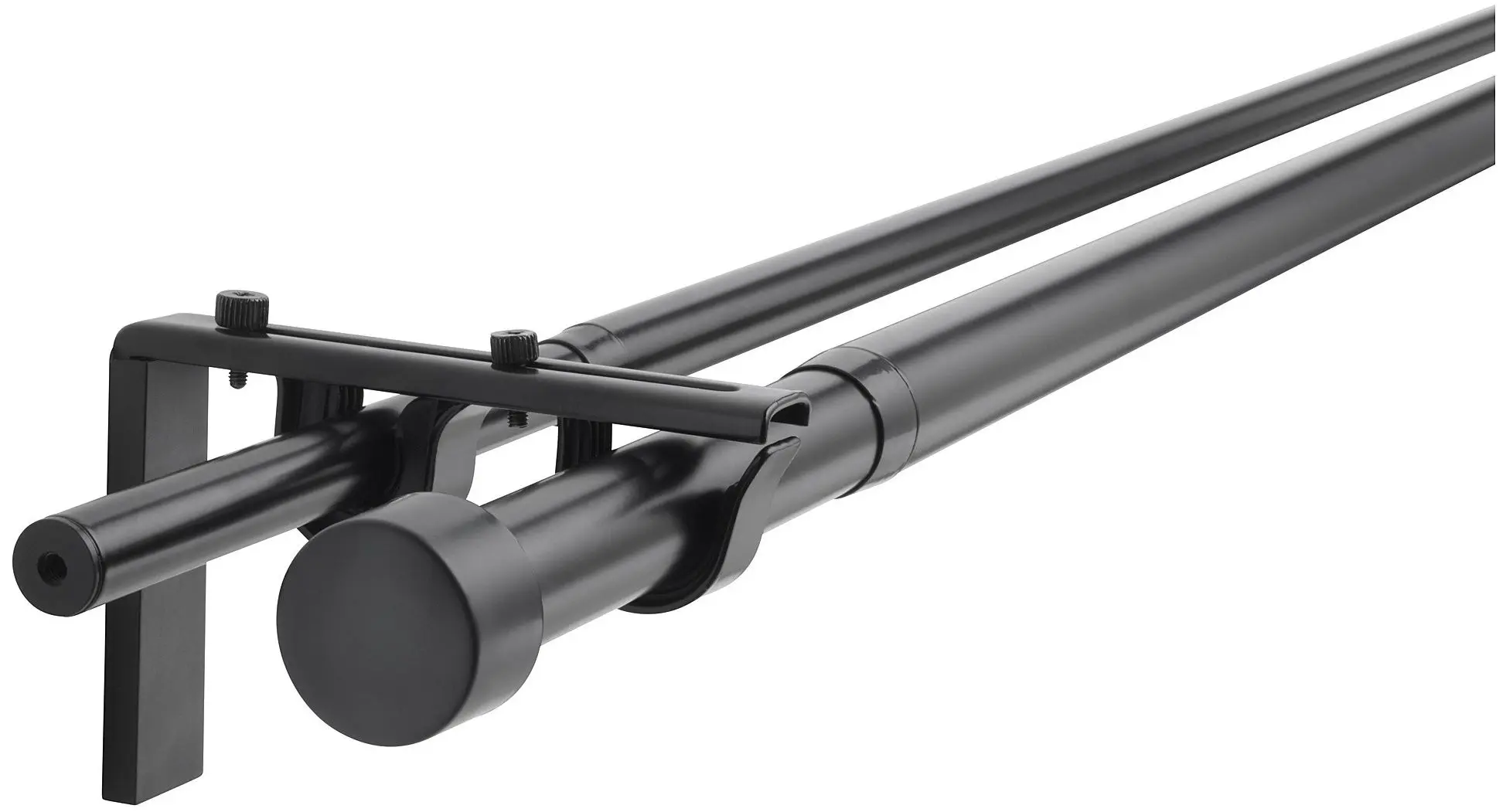 Bagheta perdea Ikea Racka/Hugad (Negru)