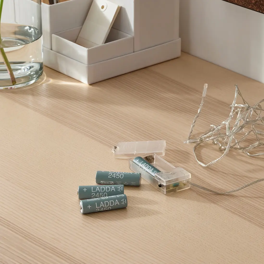 Set baterii reincarcabile Ikea Ladda HR06 AA 1.2V 2450 mAh