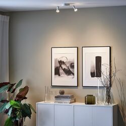 Plafoniera Ikea Krusnate 2-brate (Alb) Thumb