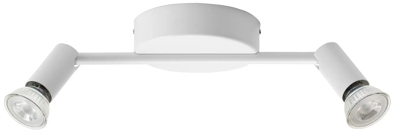 Plafoniera Ikea Krusnate 2-brate (Alb)