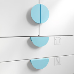 Maner Ikea Begripa semicerc 130mm (Bleu) Thumb