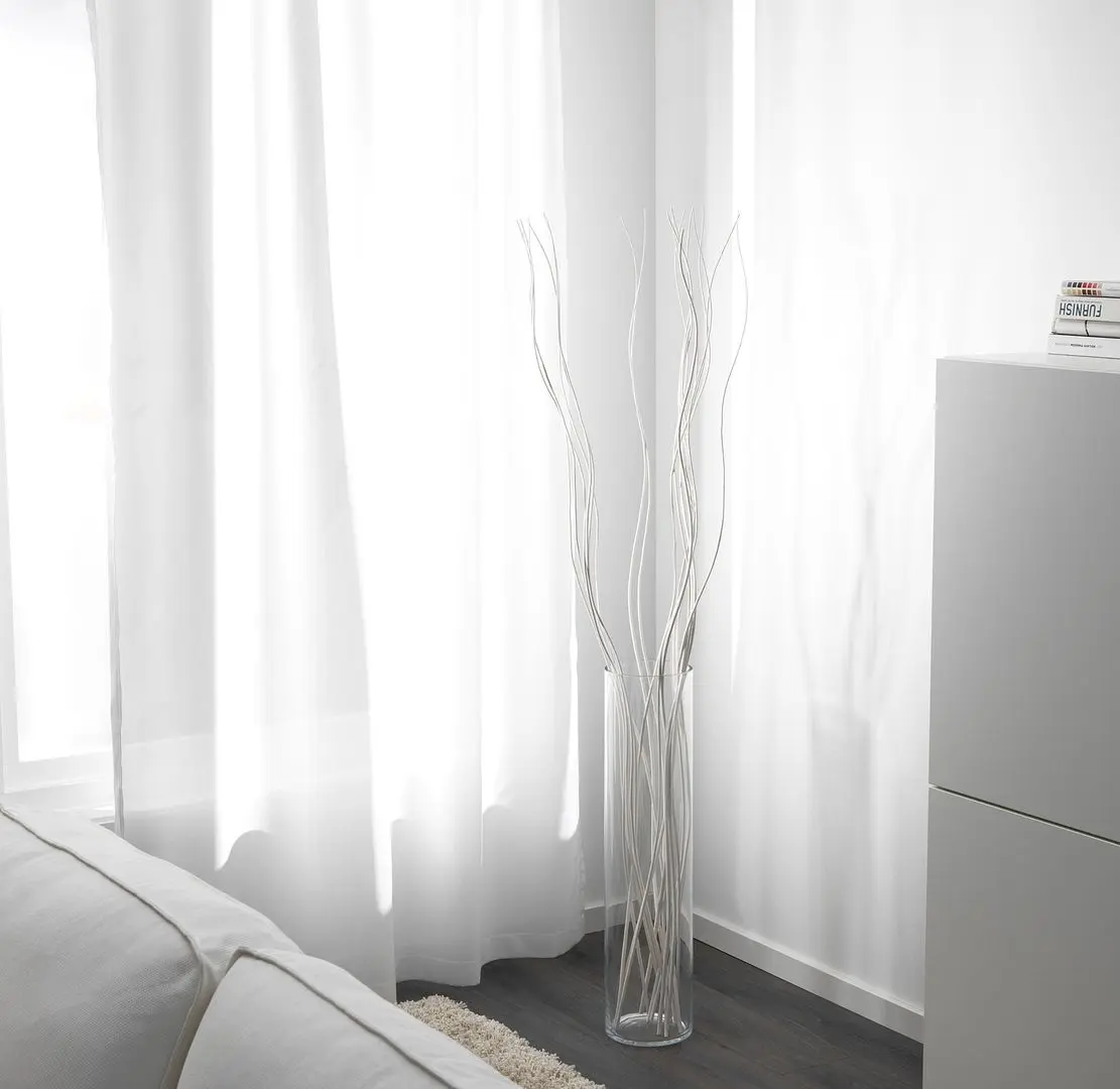 Plante uscate Ikea Torka 150 cm (Salcie nuiele/Răsucit alb)