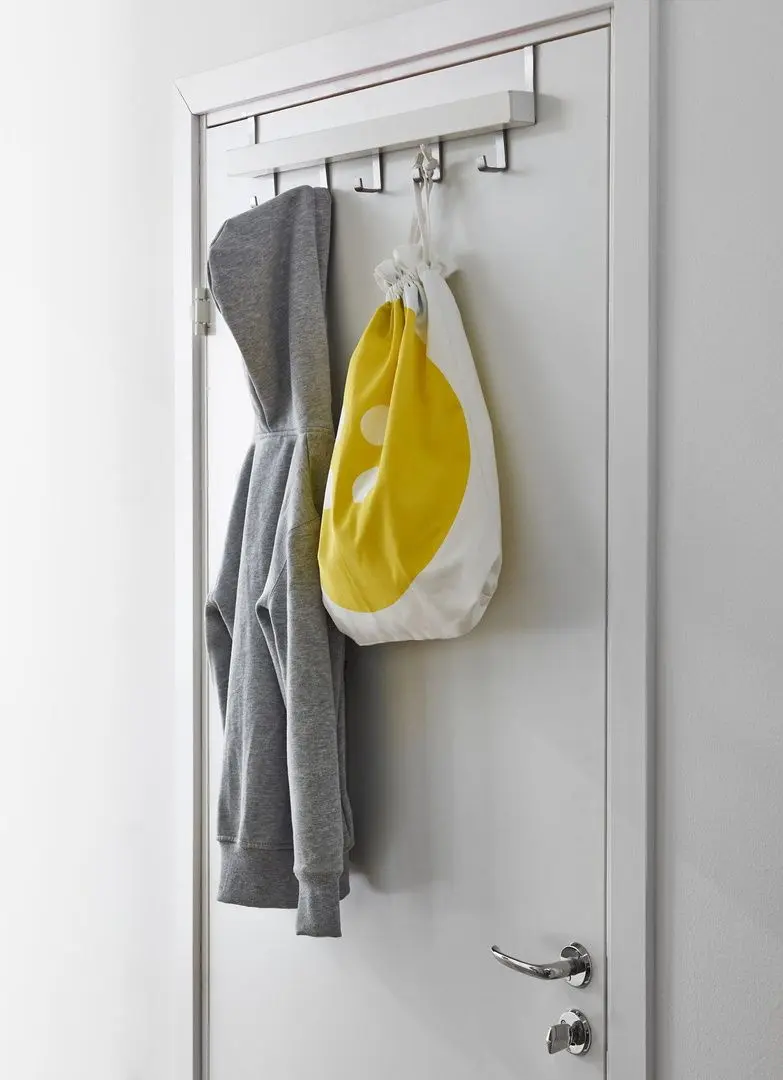 Вешалка дверная/стена Ikea Tjusig 60см (Белый)