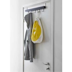 Cuier uşă/perete Ikea Tjusig 60cm (Negru) Thumb