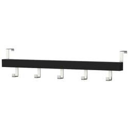 Cuier uşă/perete Ikea Tjusig 60cm (Negru)