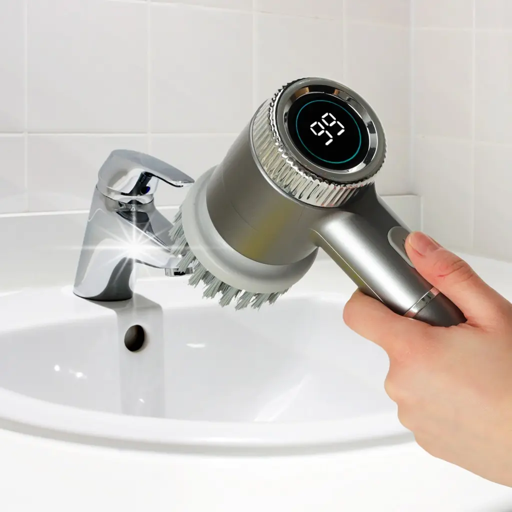Perie electrică de curățare 5in1 Ikonka KX3295 (Silver) - 11