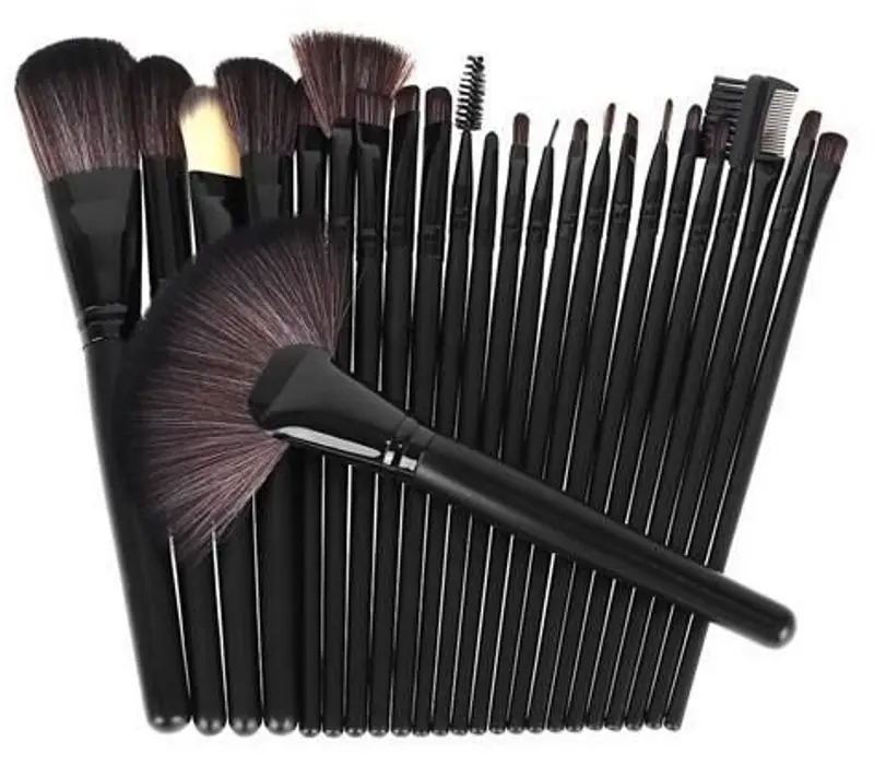 Set pensule de machiaj Iso Trade P8573 (Black)