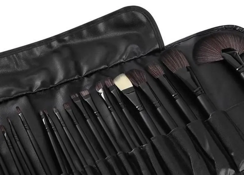 Set pensule de machiaj Iso Trade P8573 (Black)