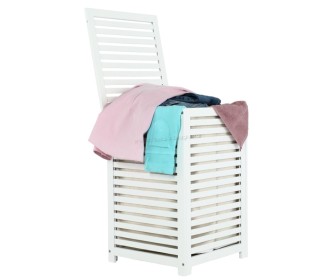 Корзина для белья Mobhaus Basket (White/Beige)