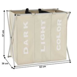 Корзина для белья Mobhaus Laundry Typ 3 (Gray-Beige) Thumb