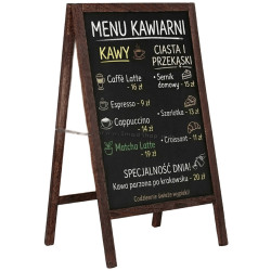 Stand de publicitate Modern Home TH-CBS (Brown/Black)