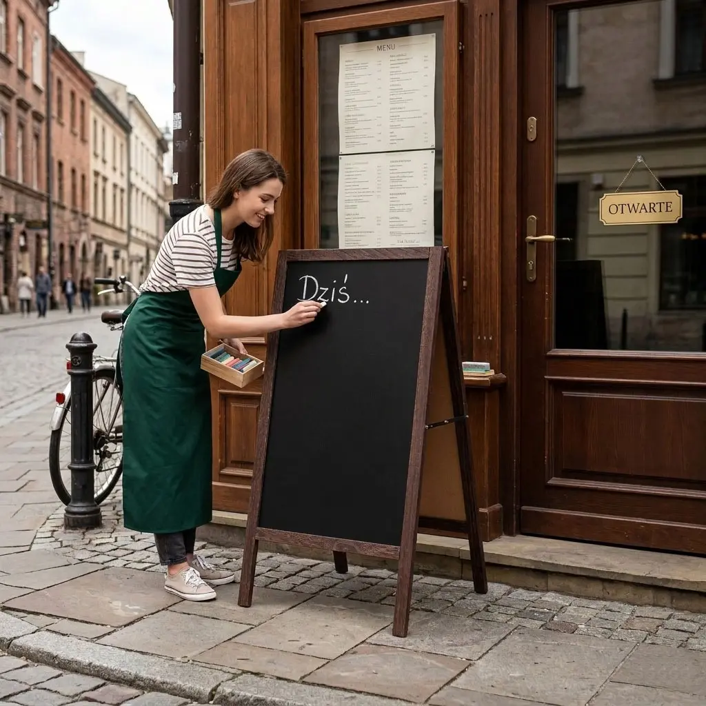 Stand de publicitate Modern Home TH-CBS (Brown/Black) - 9