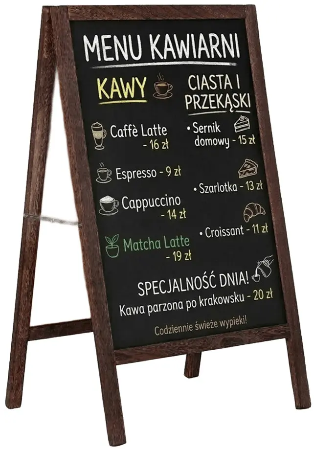 Stand de publicitate Modern Home TH-CBS (Brown/Black)