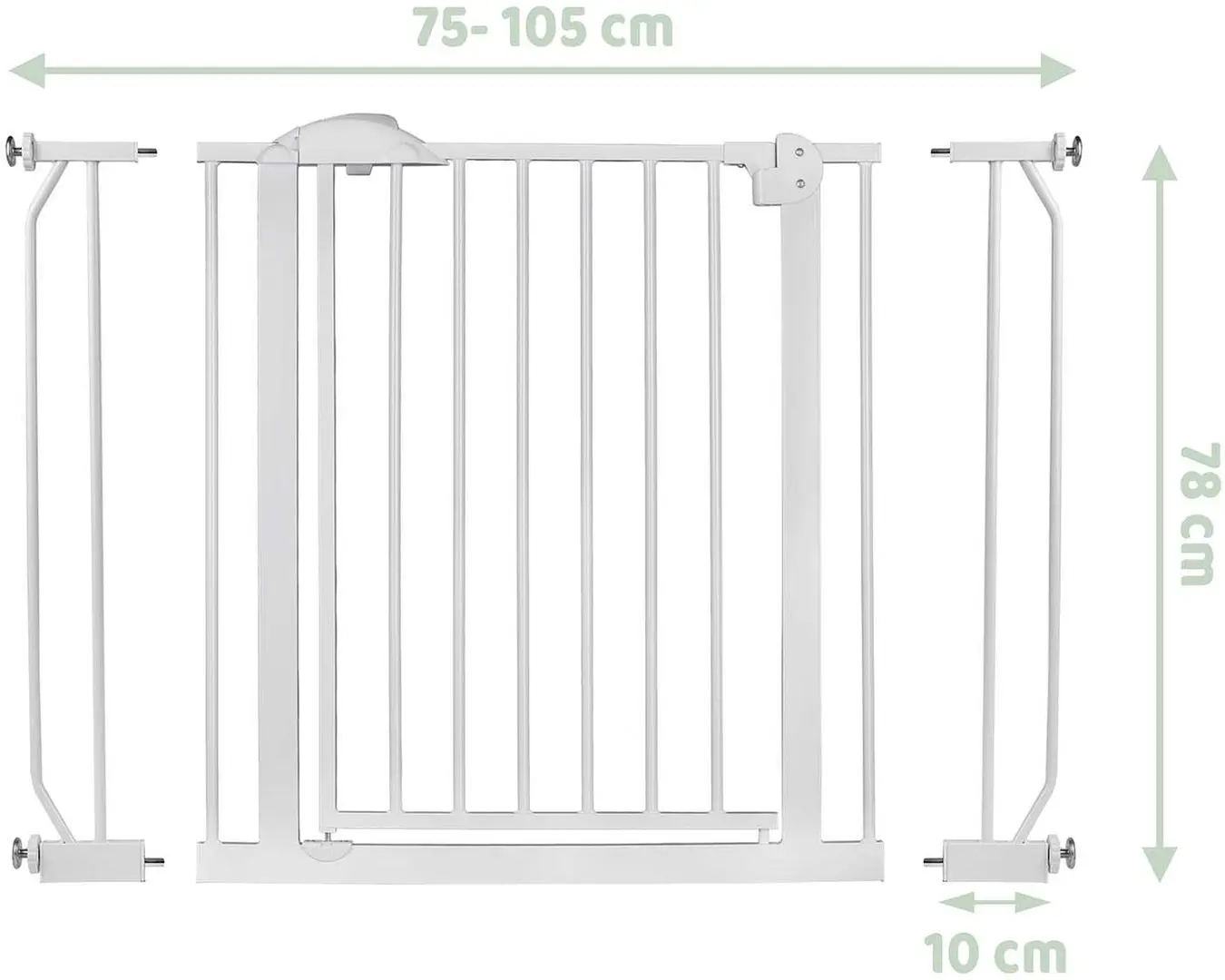 Защитный барьер для детей Nukido 718100 (White)
