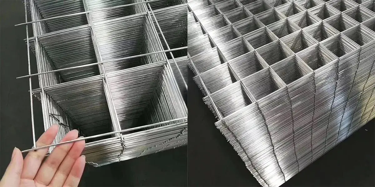 Panou de plasă sudată acoperit cu PVC Wire Mesh 1x2m (Green)