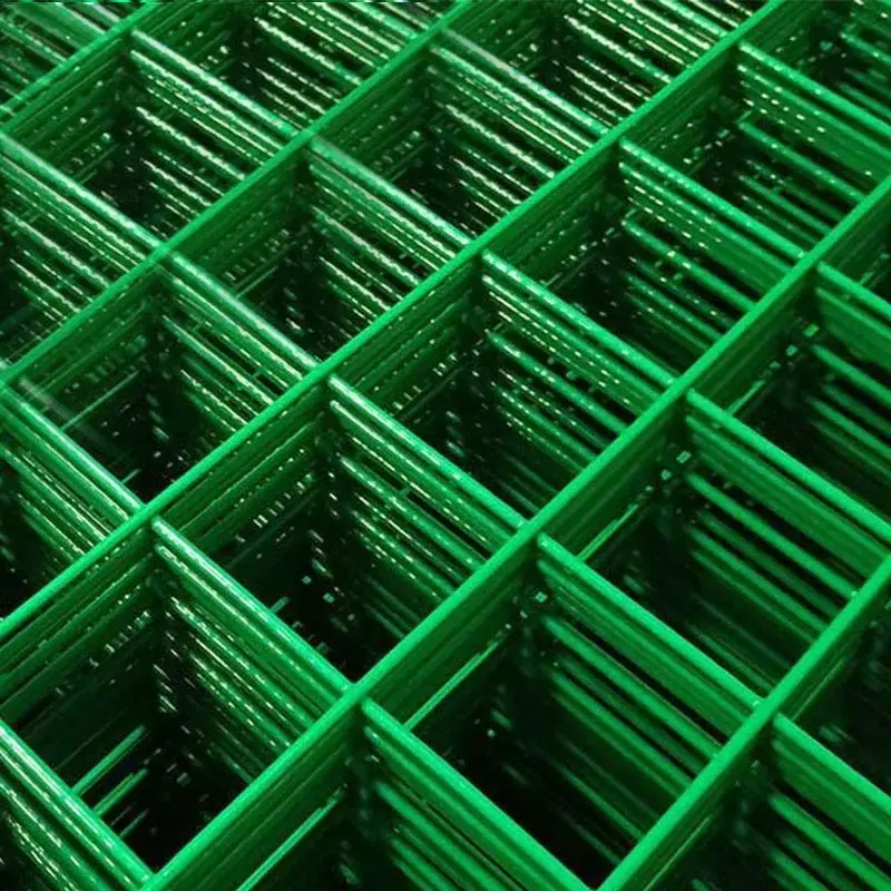 Panou de plasă sudată acoperit cu PVC Wire Mesh 1x2m (Green)