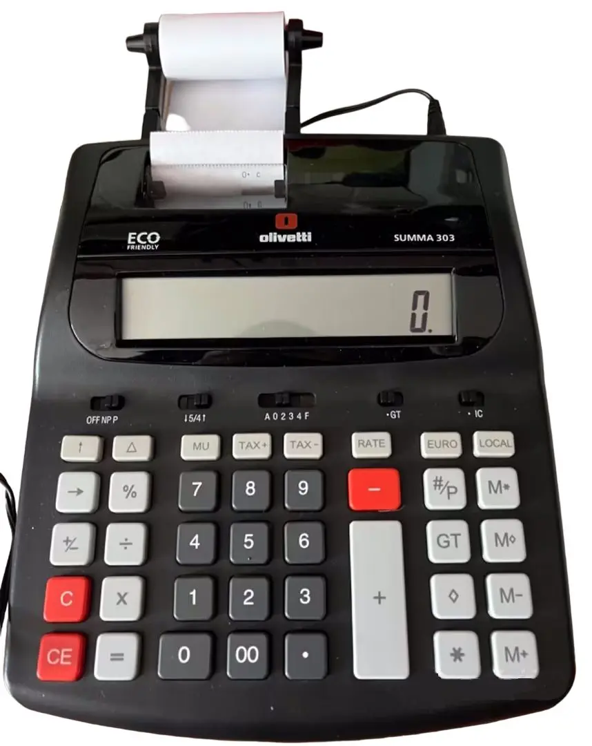 Калькулятор с принтером Olivetti Summa 303 (Black)