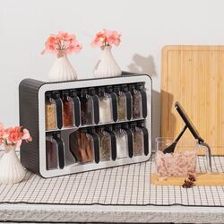 Set recipiente pentru condimente Violet House 0440 (Black/White) Thumb