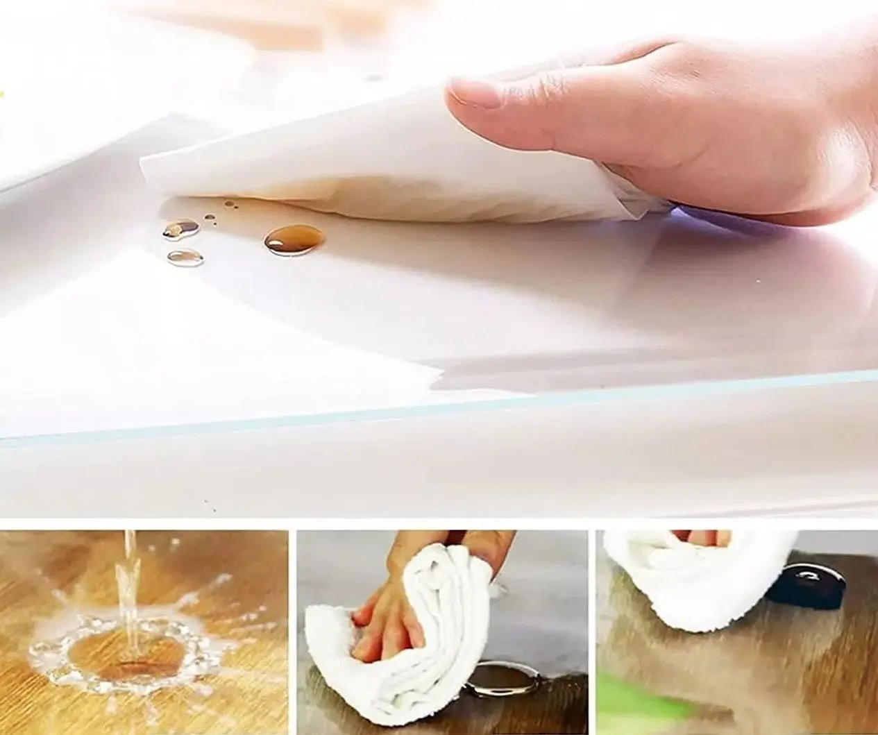 Protectie PVC pentru masă Procart Matclear30 1.2x1.0 m (Transparent)