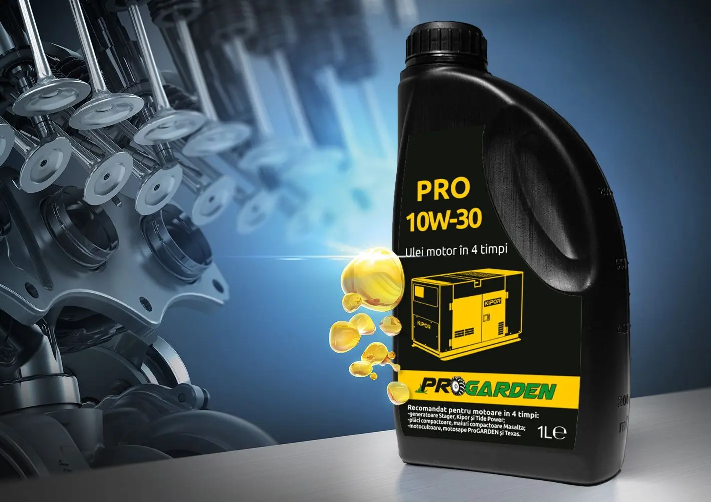 Ulei motoare Progarden Pro 10W-30 1L