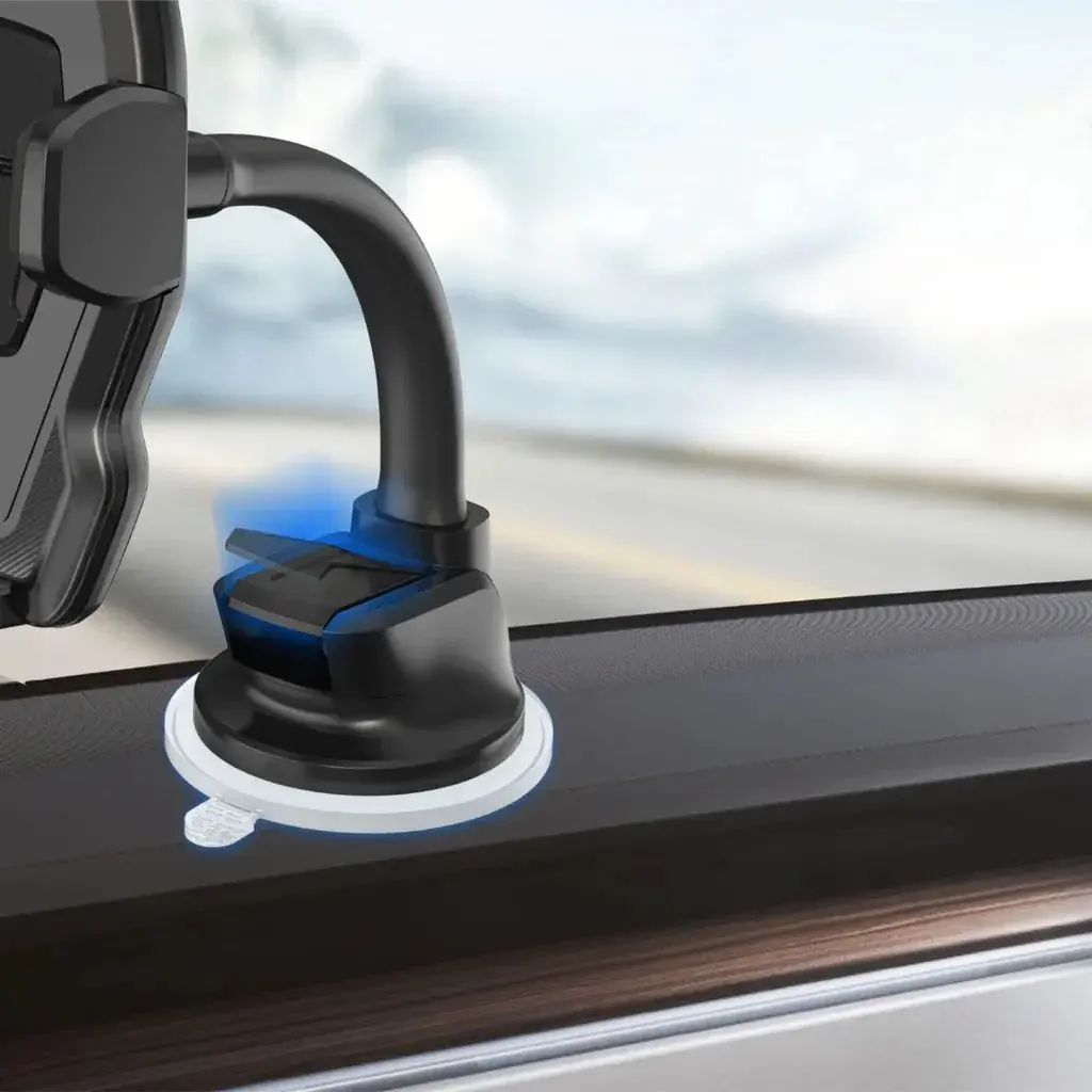 Автомобильный держатель для телефона Promate DashMount (Black)