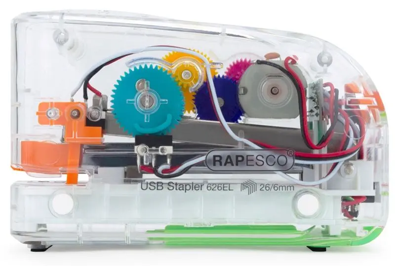 Степлер Rapesco 626EL (Transparent)